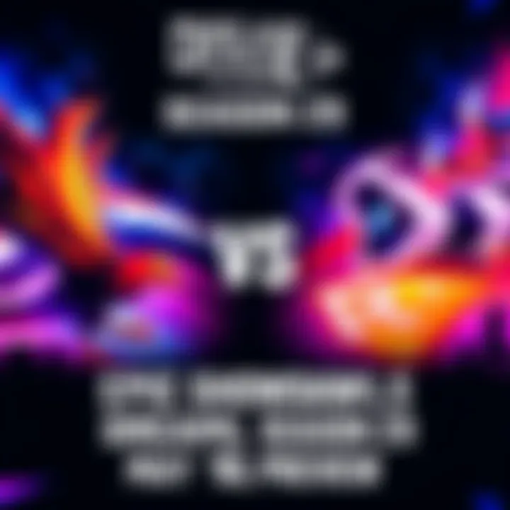 Teams competing in DreamLeague Season 29 with vibrant visuals of Team Falcons vs. Team Spirit and Tundra Esports vs. BetBoom