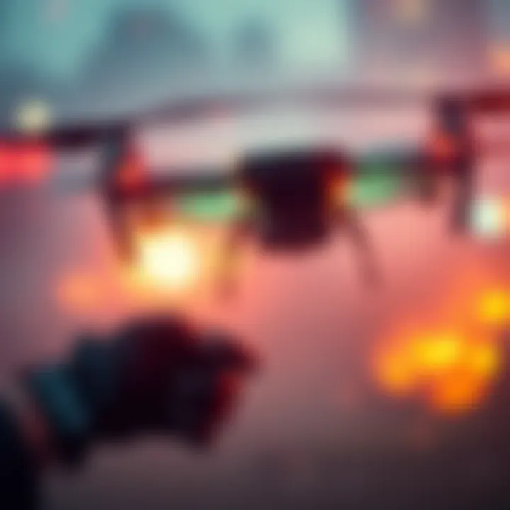 A player struggles to protect a fragile drone during a gaming bounty challenge, showcasing the challenges faced in completing missions.