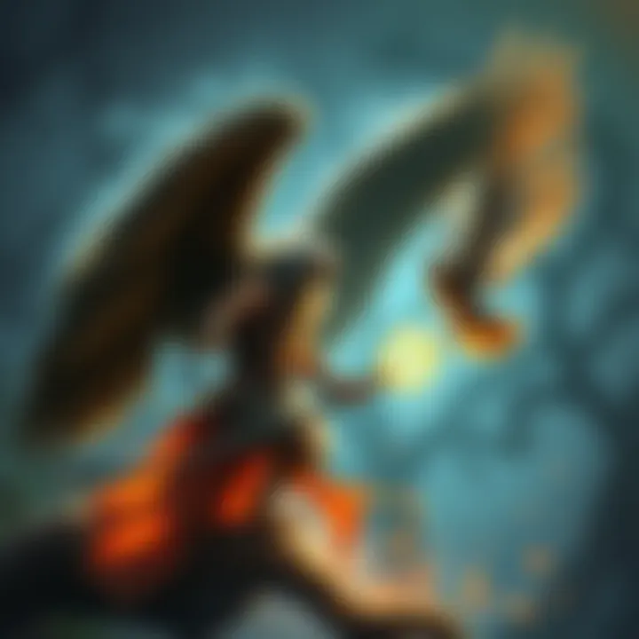 A druid transforming into a giant eagle or owl, representing the new gameplay changes