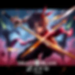A character using the Drunken Sword Style, blending humor and skill in combat with a dynamic pose