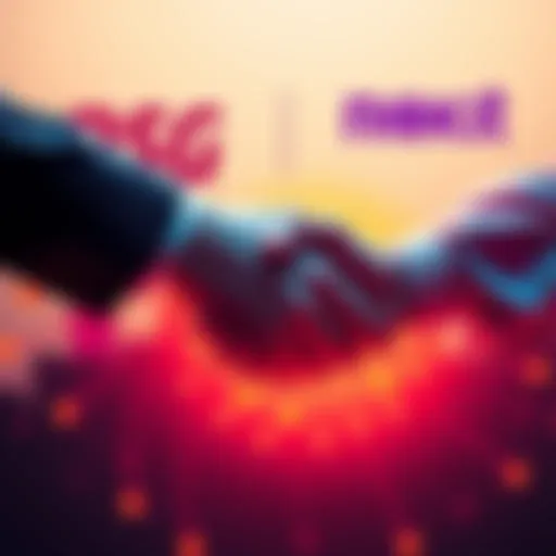 DSG and Rokit Partnership Ending A handshake being withdrawn, symbolizing the end of the partnership between DSG and Rokit, with logos of both companies in the background.