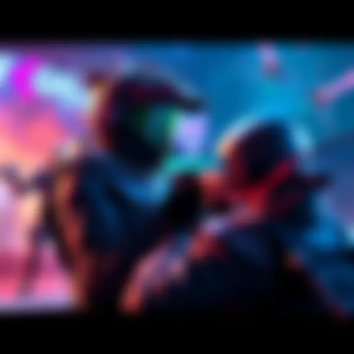 Player tackling Dual Destiny mission solo A gamer engaged in a virtual battle, focused on completing a Dual Destiny mission alone, with vibrant game graphics and action elements in the background.