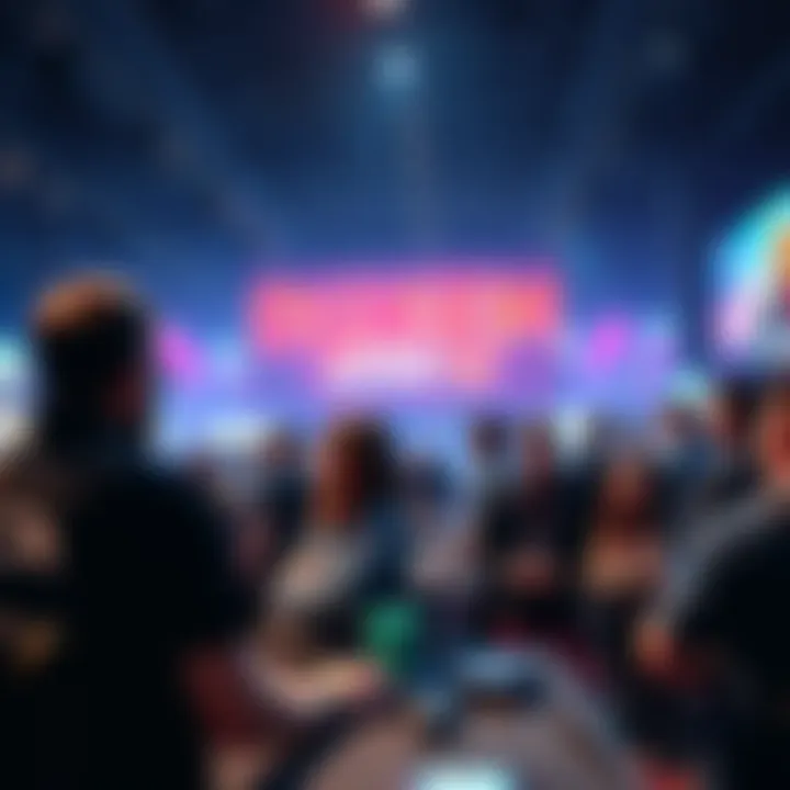 Fans discussing the possibility of a new Dukem game at a gaming event