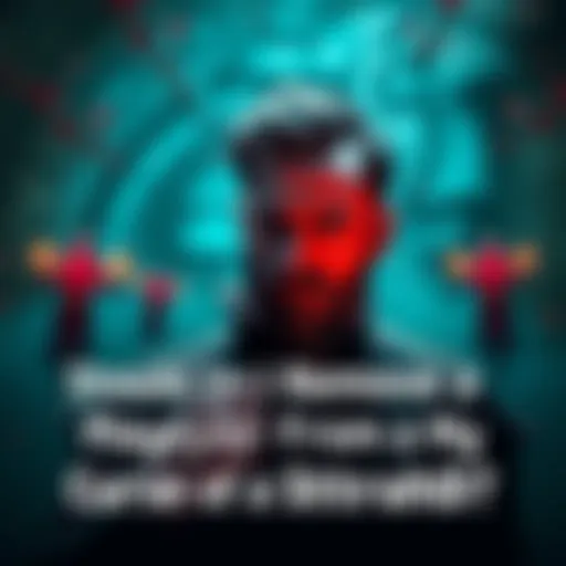 A Dungeon Master looks troubled while considering removing a player from a tabletop game