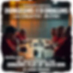 Inmates at a table with makeshift game pieces playing Dungeons and Dragons in a prison setting