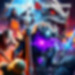 Dungeons & Dragons Video Game Catalog Cover Colorful cover featuring iconic Dungeons & Dragons characters and video game elements