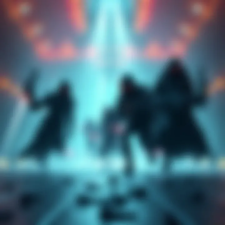 A duo of allies and their Rook companions prepare to battle against UESC and rival runners in an intense setting.