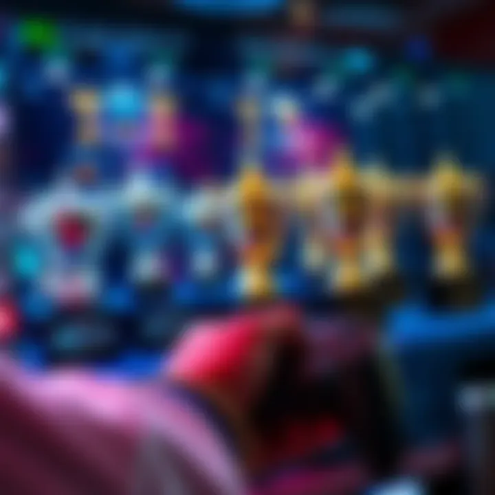 Duplicate Trophies on PS5 A gamer looks at their PS5 trophy collection showing duplicate platinum trophies, with a game controller in hand.