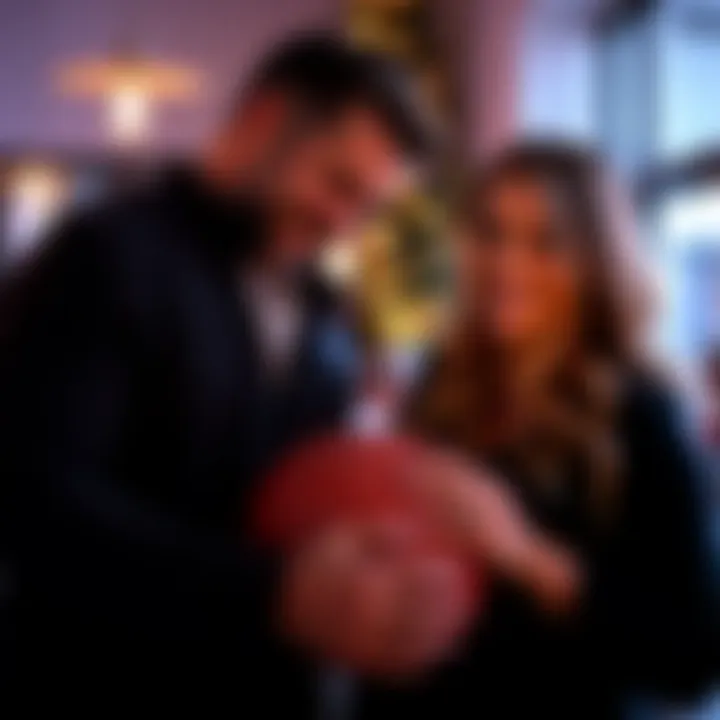 Dustin and Holly happily share the news of expecting their baby, Geoff, with smiles and joy