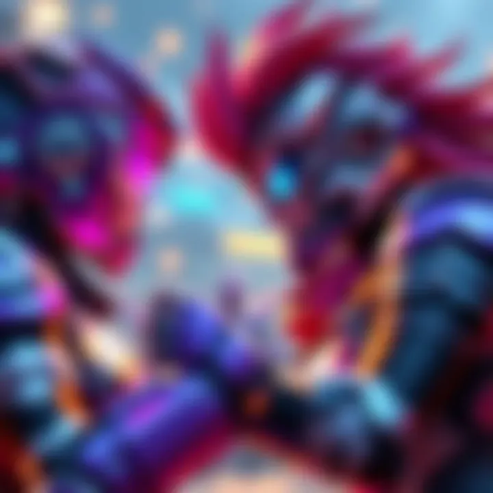 D.Va prepares to confront Zarya in an intense Overwatch battle.