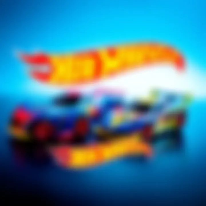 D.VA Hot Wheels Cars Two D.VA-themed Hot Wheels cars displayed together, showcasing their unique designs and colors.