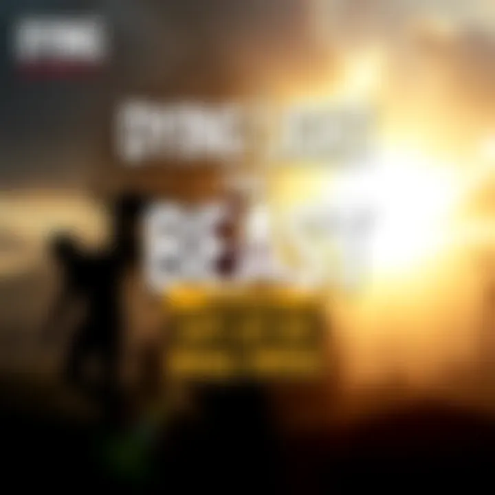 Logo of Dying Light: The Beast with a warning sign about last-gen console availability