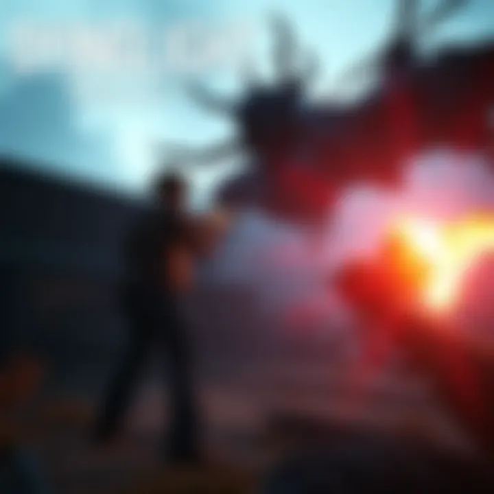 Screenshot from Dying Light Beast showing gameplay without film grain effects