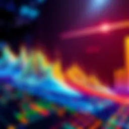 A colorful heatmap displaying different enemy levels and strategies in a game environment.