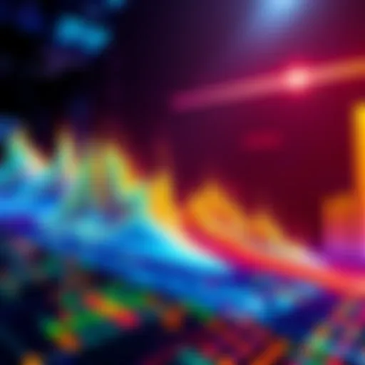 A colorful heatmap displaying different enemy levels and strategies in a game environment.