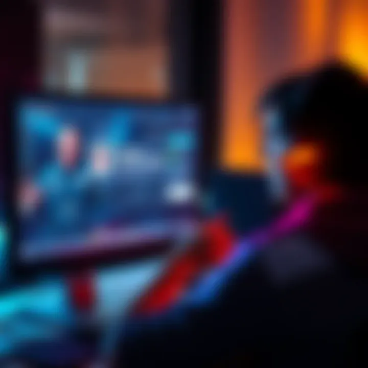 A gamer receiving help on a computer screen with EA Support interface visible.