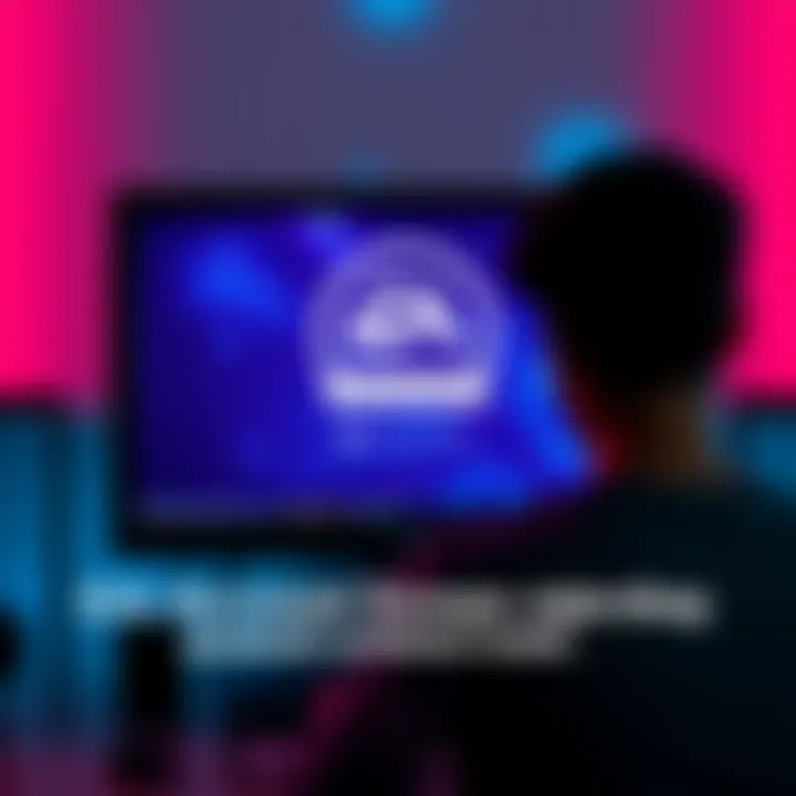 A person frustrated with password prompts on a computer screen showing an EA logo