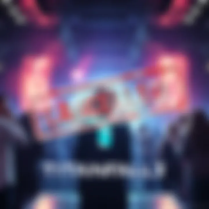A graphic showing a canceled stamp over Titanfall 3 logo with fans reacting in the background