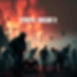 Early State of Decay 2 Gameplay Players interacting with zombies in a post-apocalyptic setting of State of Decay 2 during the early launch days