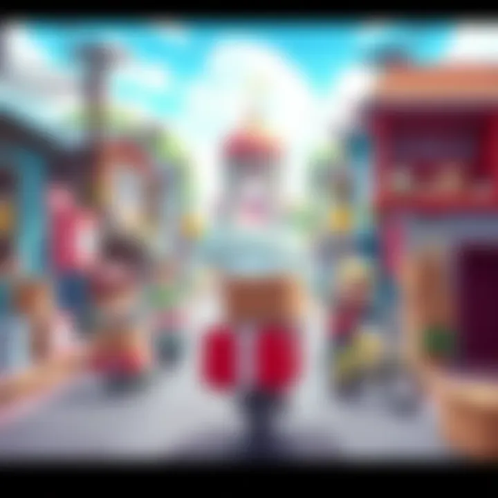 Easy Delivery Co. Trailer Release on Nintendo Switch A colorful scene showing characters delivering packages in a vibrant game world