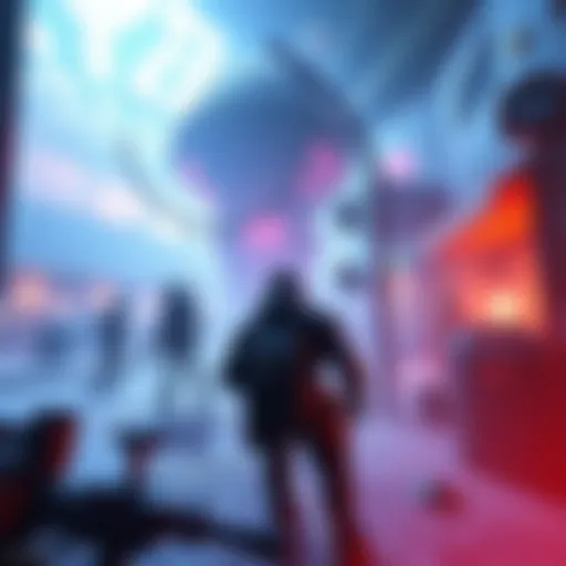 Gameplay of Echo A view of Echo's gameplay featuring dynamic environments and characters in action.