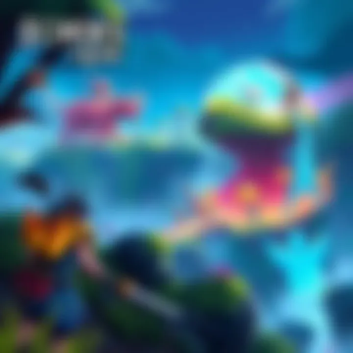 A vibrant character exploring a fantasy world with lush landscapes and engaging elements from Echoes of the End.