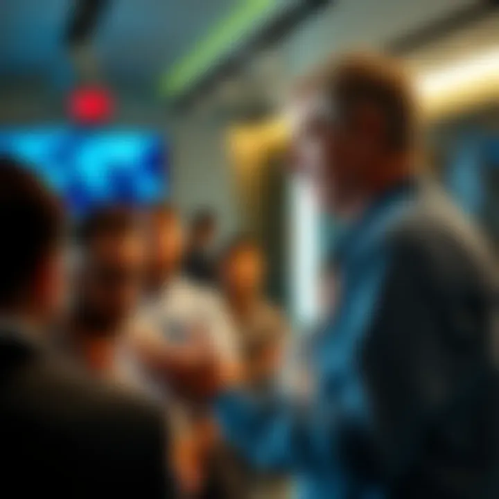 Eddie speaks at a forum Eddie addresses concerns about freedom of speech and community guidelines on a user board