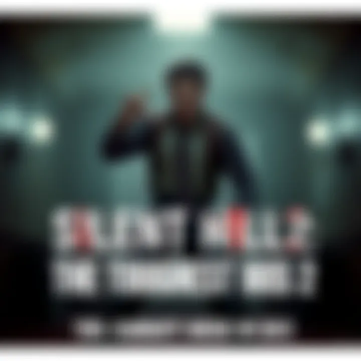 Eddie stands ready to fight in a dimly lit room, displaying a fierce expression as he dodges an attack, showcasing his challenging nature as a boss.