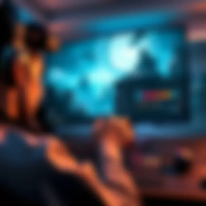A player adjusting graphics settings for eduke32 on a Steam Deck, showcasing the Luxtorpeda platform.