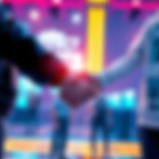 Effect and Aurora Gaming Collaboration Representatives from Effect and Aurora Gaming shaking hands, symbolizing their partnership and the end of Slab's era in gaming