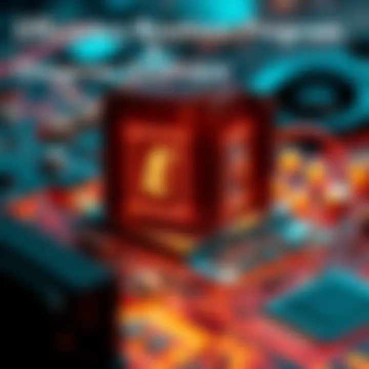 A conceptual illustration depicting the efficiency routines program, symbolizing improved processor capacity and effective program management.