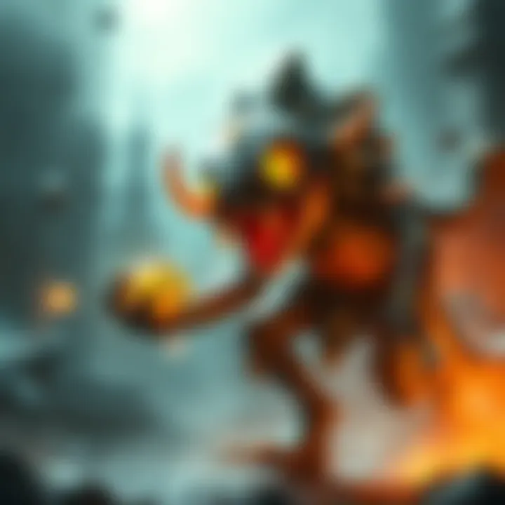An Egg Warlock character selecting Asphyxiodon instead of Ultragigasaur, showing preference for the smaller creature.