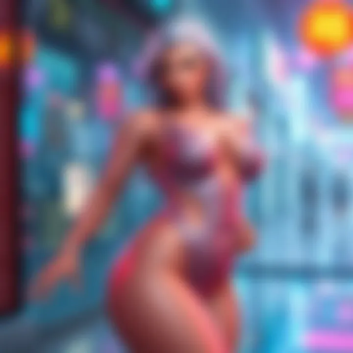 Eido showing a curvier appearance after receiving ether contributions from the community.