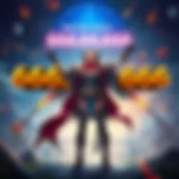 Eivor standing triumphantly with a glowing score display of 666,666,666 above her, surrounded by game elements like weapons and nature scenery.