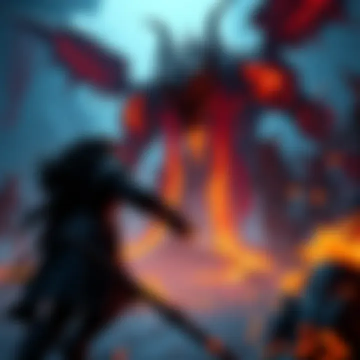 A player character from Elden Ring engaging a fierce boss with weapons and spirit ashes in a fantasy setting.