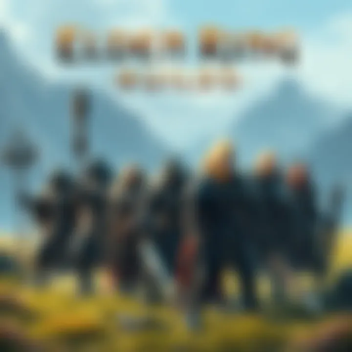 A collection of warrior characters showcasing different builds in Elden Ring, each with unique armor and weapons, set in a fantasy landscape.