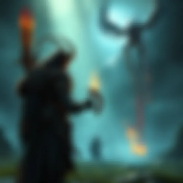 A character at level 40 with a Bloodhound fang weapon stands ready to face Godrick in Elden Ring, showcasing the game's intense atmosphere.