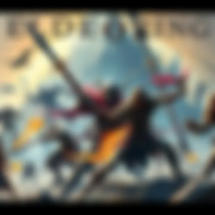 Various Elden Ring characters engaging in battle, showcasing survival and resilience in a fantasy world.