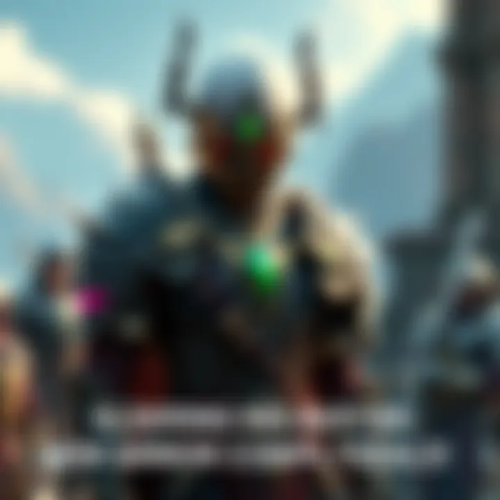 A character in Elden Ring wearing a newly completed custom armor set, showcasing unique designs and colors.