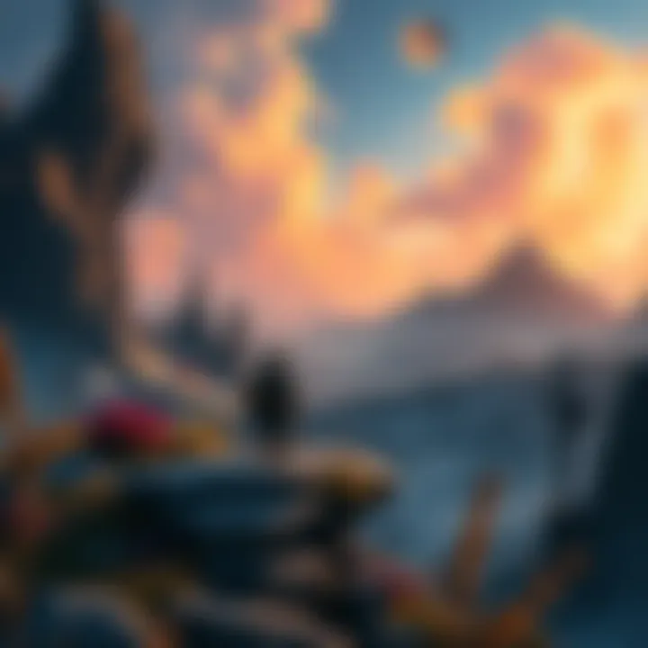 A character in Elden Ring exploring a fantasy landscape filled with diverse terrains and hidden secrets.