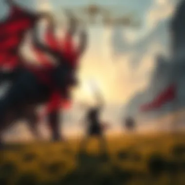 A player character in Elden Ring battling a monster in an open world setting, showcasing multiplayer elements and character levels