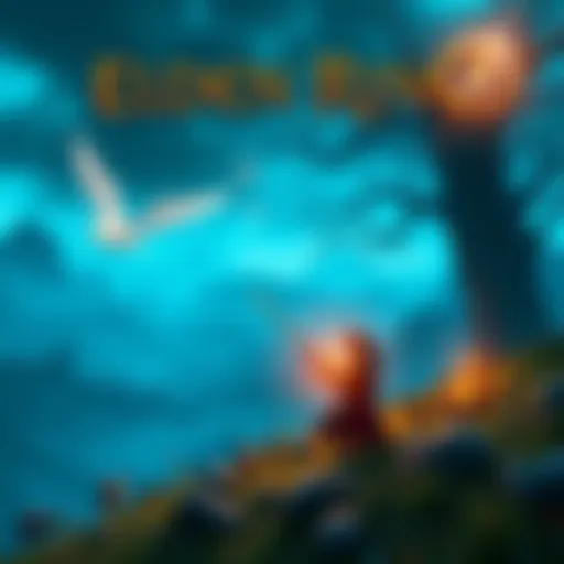 A player engaging with the world of Elden Ring, showcasing lush landscapes and challenging gameplay elements.