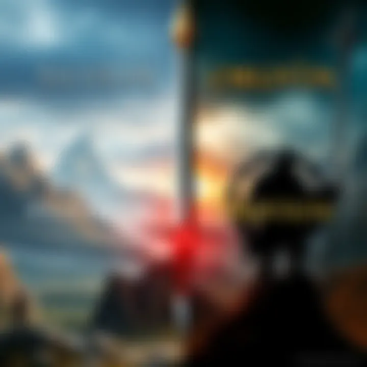 A side-by-side view of Skyrim and Oblivion game covers featuring iconic landscapes and characters from each game.