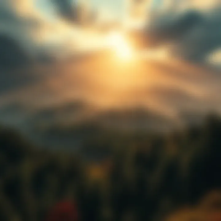 A stunning, high-resolution landscape from the Elder Scrolls IV: Oblivion showcasing lush forests and majestic mountains