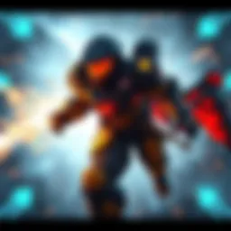 Visual showing enhanced elemental resistance mod with Eximus unit effects in action, highlighting 75% resistance and new gameplay dynamics.