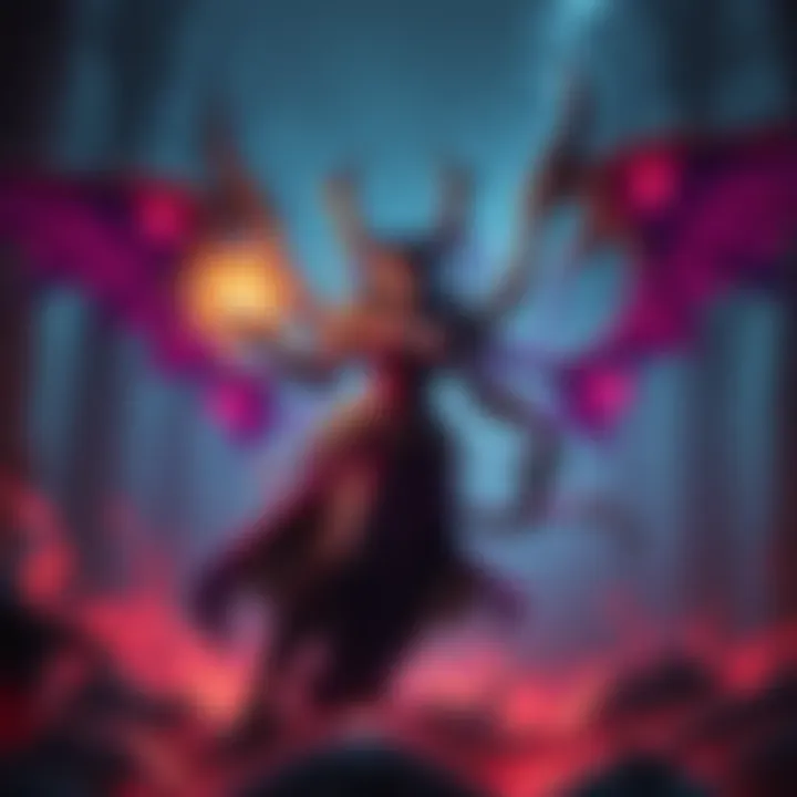 Elidia of the Anathematized Flesh Elidia, a formidable boss from Blasphemous 2, showcasing her unique abilities in an intense battle scene