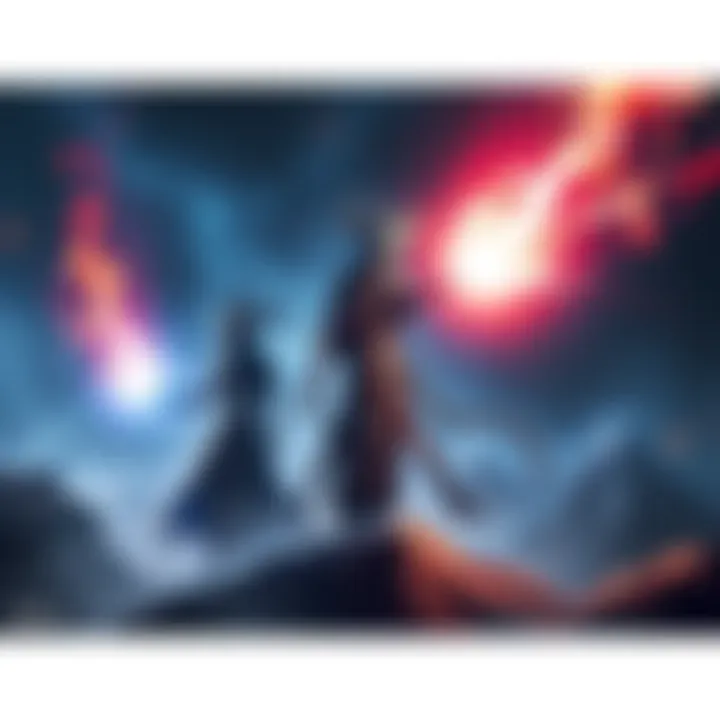 Eliksni Using Stasis and Strand Powers Eliksni characters harnessing Stasis and Strand powers in a cosmic setting, displaying their connection to Darkness and Dark Matter.