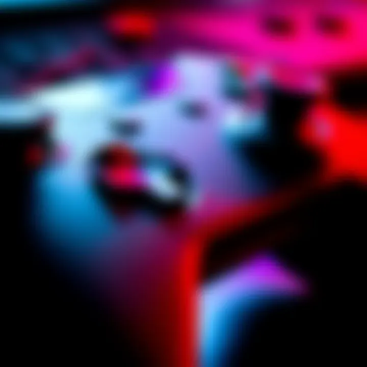 A close-up of an Elite Series 2 controller showing worn analog sticks indicating stick drift issues.