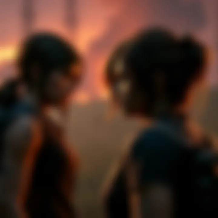 A scene depicting Ellie and Dina missing from Last of Us Season 2 Episode 2, leaving viewers feeling emotional.