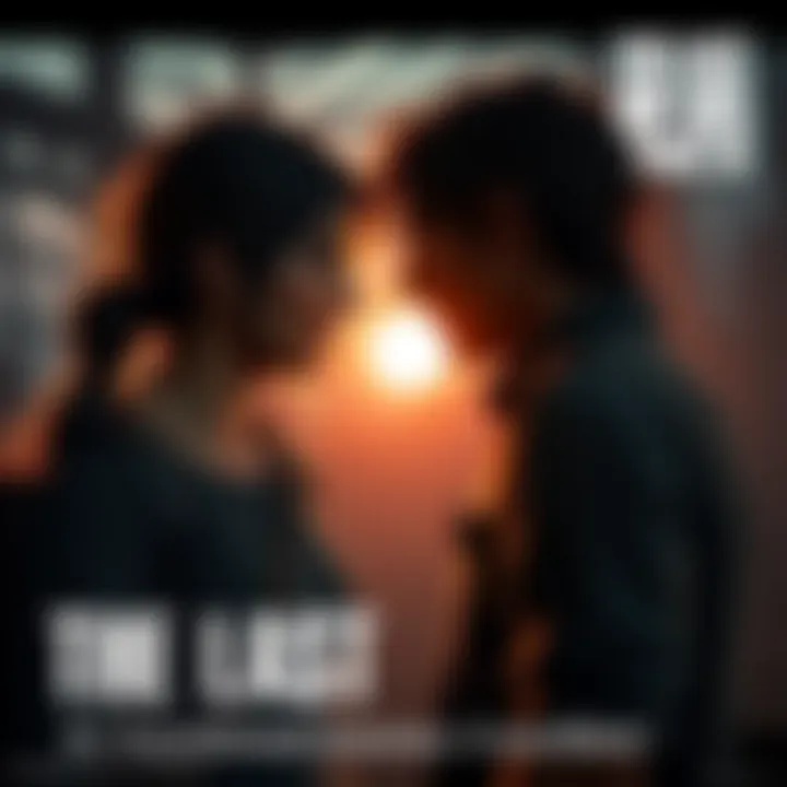 A scene showing Ellie and Joel sharing a deep emotional moment from The Last of Us Part II, reflecting their bond and memories together.